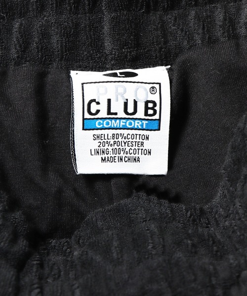 PRO CLUB （プロクラブ）の「Pro Club/プロクラブTERRY CLOTH SWEAT SHORT ショーツ ハーフパンツ ジムショーツ（その他パンツ・メンズ・ブラック/ヘザーグレー・M/L/XL）」の5枚目の写真