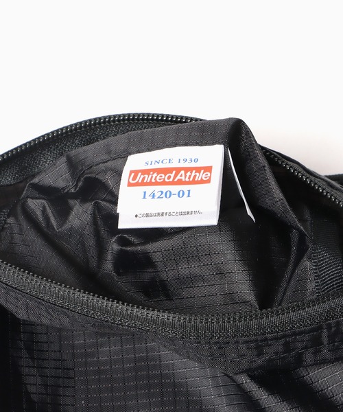 United Athle（ユナイテッドアスレ）の「【UNITED ATHLE】ライトナイロン リップストップ サコッシュ ナイロンポーチ 2026年春夏（ショルダーバッグ・メンズ・オフホワイト/オリーブ/サンドベージュ/ネイビー/ブラック・FREE）」の17枚目の写真
