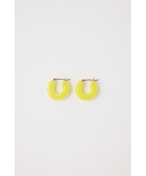 MOUSSY(マウジー)の「COLOR ROUND イヤリング(ピアス(両耳用)・レディース・イエロー/ホワイト/グリーン・FREE)」の11枚目の写真