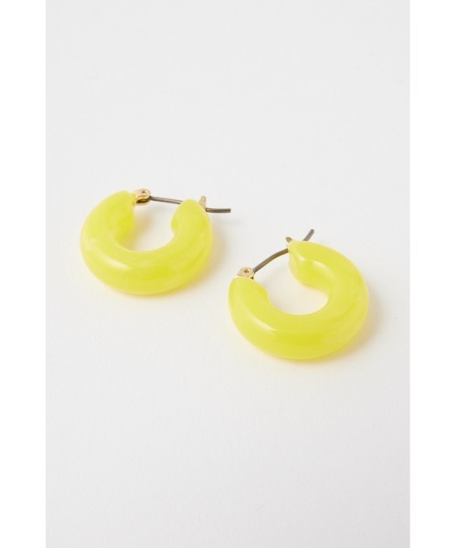 MOUSSY(マウジー)の「COLOR ROUND イヤリング(ピアス(両耳用)・レディース・イエロー/ホワイト/グリーン・FREE)」の12枚目の写真
