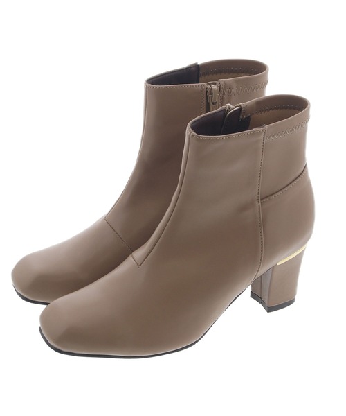 JELLY BEANS（ジェリービーンズ）の「【レイン対応】バックストレッチレインショートブーツ(415-10104)JELLY BEANS(ジェリービーンズ)（レインシューズ・レディース・ブラック/アイボリー/グレイッシュベージュ・S/M/L）」の10枚目の写真