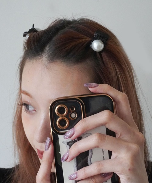 Jelly moo(ジェリームー)の「【 Jelly moo / ジェリームー 】 ブラックカラー ヘアツメ 2点セット / ヘアクリップ / フォーマルアクセ(バレッタ/ヘアクリップ・レディース・ブラック系その他3/ブラック系その他5/ブラック系その他/ブラック/ブラック系その他2/ブラック系その他4・FREE)」の21枚目の写真