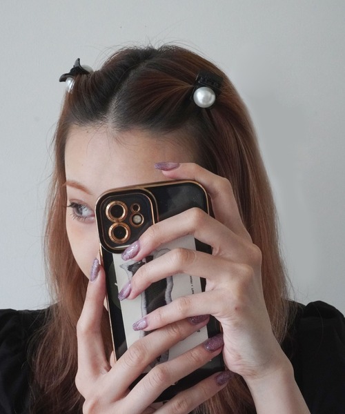 Jelly moo(ジェリームー)の「【 Jelly moo / ジェリームー 】 ブラックカラー ヘアツメ 2点セット / ヘアクリップ / フォーマルアクセ(バレッタ/ヘアクリップ・レディース・ブラック系その他3/ブラック系その他5/ブラック系その他/ブラック/ブラック系その他2/ブラック系その他4・FREE)」の15枚目の写真
