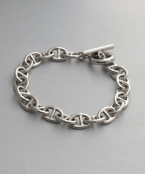 THE SHOP TK （ザ ショップ ティーケー ）の「◆【ヒルナンデス！で紹介】Hモチーフブレスレット（ブレスレット・メンズ・シルバー・00）」の4枚目の写真