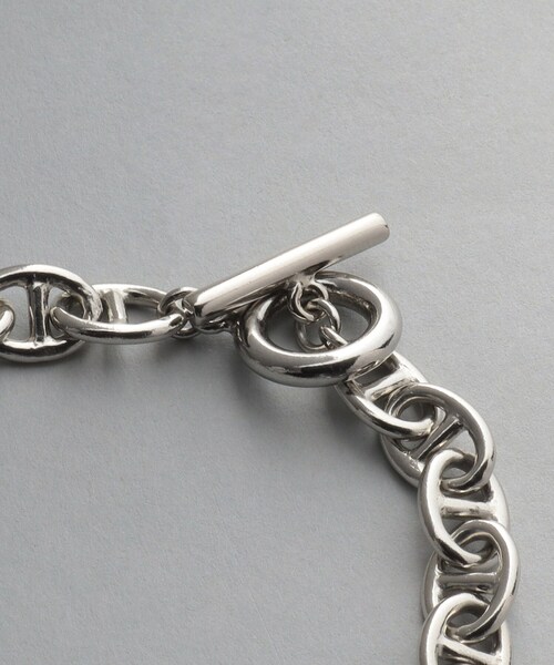 THE SHOP TK （ザ ショップ ティーケー ）の「◆【ヒルナンデス！で紹介】Hモチーフブレスレット（ブレスレット・メンズ・シルバー・00）」の2枚目の写真