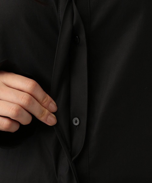 A part by（アパートバイ）の「スタンドパフスリーブワンピース（ワンピース・レディース・パープル/ブラック/ライトベージュ・FREE/SMALL）」の19枚目の写真