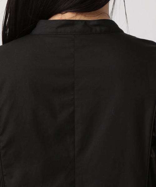 A part by（アパートバイ）の「スタンドパフスリーブワンピース（ワンピース・レディース・パープル/ブラック/ライトベージュ・FREE/SMALL）」の13枚目の写真