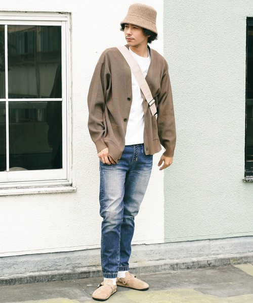 BAYFLOW（ベイフロー）の「ダブルフェイスビッグショルダーバッグ（ショルダーバッグ・メンズ・ブラック/グレー・FREE）」の6枚目の写真