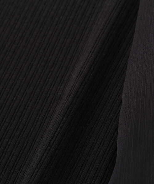 PROPORTION BODY DRESSING(プロポーションボディドレッシング)の「シアースリーブテレコ / 1213260802(Tシャツ/カットソー・レディース・ブラック/オフホワイト/グレー・SMALL/MEDIUM)」の11枚目の写真