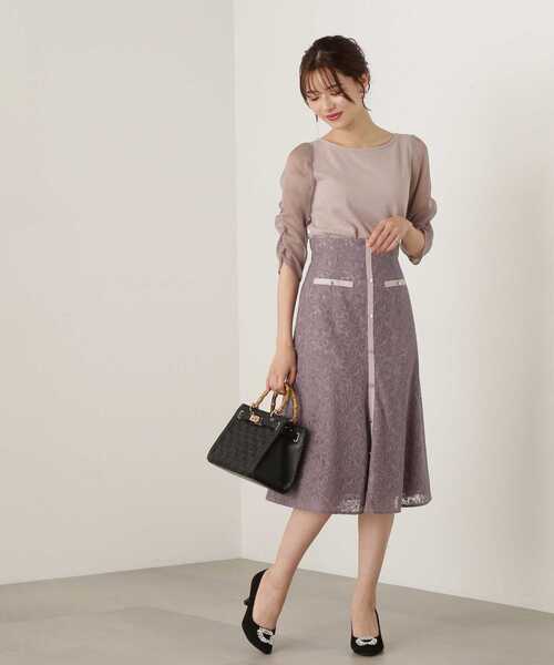 PROPORTION BODY DRESSING(プロポーションボディドレッシング)の「シアースリーブテレコ / 1213260802(Tシャツ/カットソー・レディース・ブラック/オフホワイト/グレー・SMALL/MEDIUM)」の15枚目の写真