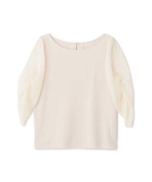 PROPORTION BODY DRESSING(プロポーションボディドレッシング)の「シアースリーブテレコ / 1213260802(Tシャツ/カットソー・レディース・ブラック/オフホワイト/グレー・SMALL/MEDIUM)」の18枚目の写真