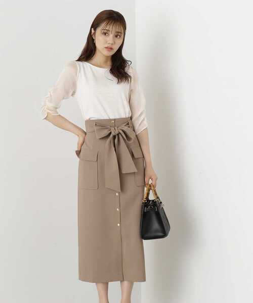 PROPORTION BODY DRESSING(プロポーションボディドレッシング)の「シアースリーブテレコ / 1213260802(Tシャツ/カットソー・レディース・ブラック/オフホワイト/グレー・SMALL/MEDIUM)」の20枚目の写真