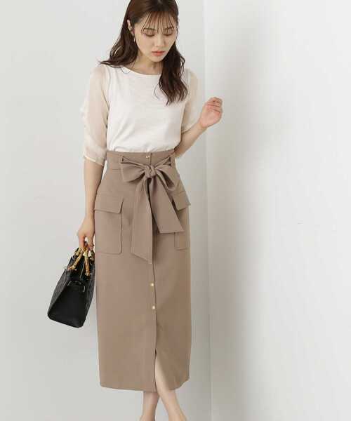 PROPORTION BODY DRESSING(プロポーションボディドレッシング)の「シアースリーブテレコ / 1213260802(Tシャツ/カットソー・レディース・ブラック/オフホワイト/グレー・SMALL/MEDIUM)」の21枚目の写真