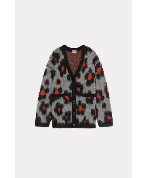 KENZO（ケンゾー）の「'Hana Leopard' ウール カーディガン