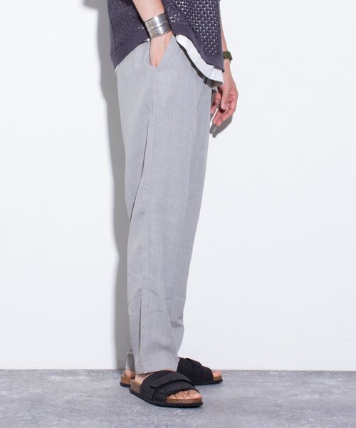 GLOSTER（グロスター）の「【GLOSTER/グロスター】Reflax ECO バスケット イージーパンツ（その他パンツ・メンズ・ブラウン/ネイビー/グレー・S/M/L）」の18枚目の写真