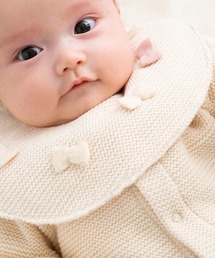 POMPKINS（ポプキンズ）の「【pompkins BABY / ポプキンズベビー】オーガニックニットスタイ（スタイ/よだれかけ）」