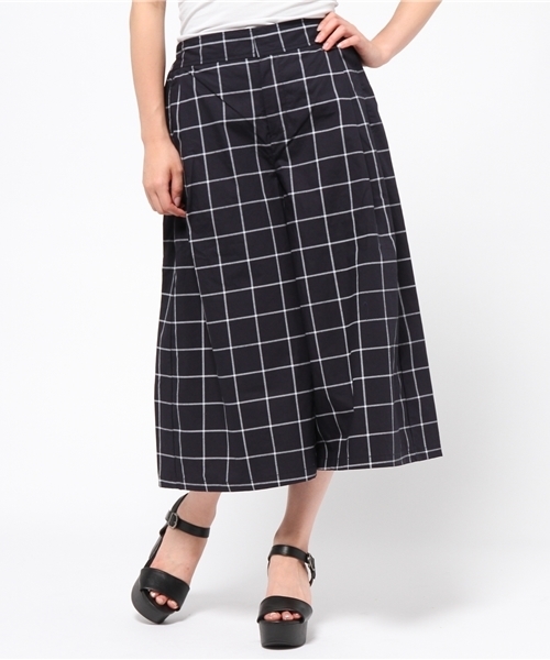 CIAOPANIC TYPY(チャオパニックティピー)の「ウィンドペンガウチョパンツ(その他パンツ・レディース・オフホワイト/ネイビー・MEDIUM/SMALL)」の2枚目の写真