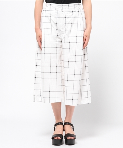 CIAOPANIC TYPY(チャオパニックティピー)の「ウィンドペンガウチョパンツ(その他パンツ・レディース・オフホワイト/ネイビー・MEDIUM/SMALL)」の3枚目の写真