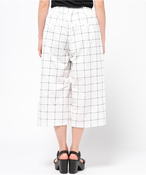 CIAOPANIC TYPY(チャオパニックティピー)の「ウィンドペンガウチョパンツ(その他パンツ・レディース・オフホワイト/ネイビー・MEDIUM/SMALL)」の5枚目の写真