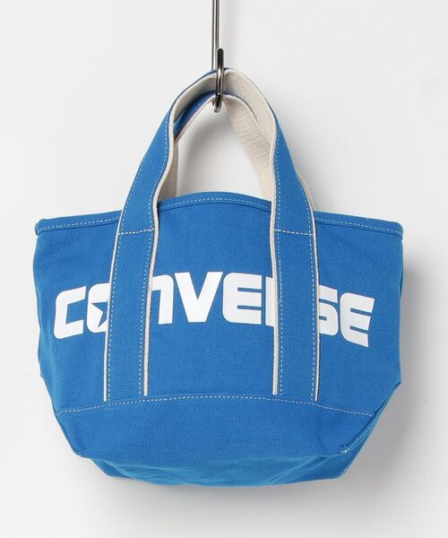 CONVERSE（コンバース）の「【CONVERSE/コンバース】canvasS tote/キャンバスSトートバッグ（トートバッグ・メンズ・グリーン系その他2/ベージュ系/レッド系その他/ブルー・FREE）」の4枚目の写真