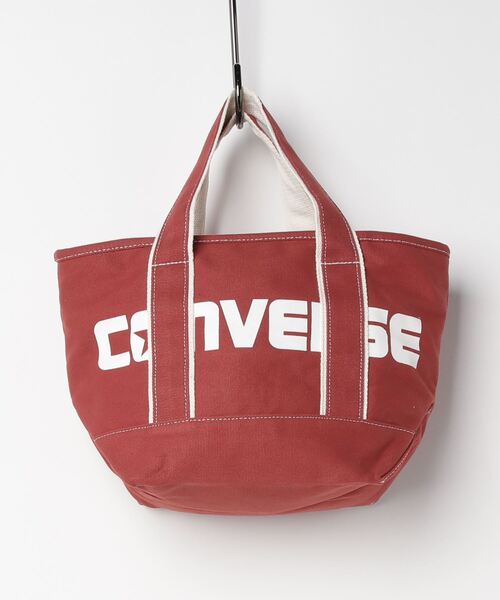 CONVERSE（コンバース）の「【CONVERSE/コンバース】canvasS tote/キャンバスSトートバッグ（トートバッグ・メンズ・グリーン系その他2/ベージュ系/レッド系その他/ブルー・FREE）」の12枚目の写真