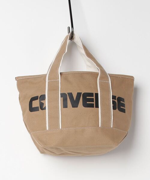 CONVERSE（コンバース）の「【CONVERSE/コンバース】canvasS tote/キャンバスSトートバッグ（トートバッグ・メンズ・グリーン系その他2/ベージュ系/レッド系その他/ブルー・FREE）」の2枚目の写真