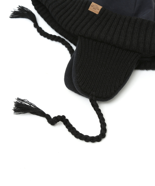 Ruben（ルーベン）の「【RUBEN/ルーベン】EARCOVER NYLON ROLL /イヤーカバーナイロンロールニットキャップ/ RUS-7148（キャップ・メンズ・ベージュ/ブラック/グレー・フリー）」の6枚目の写真