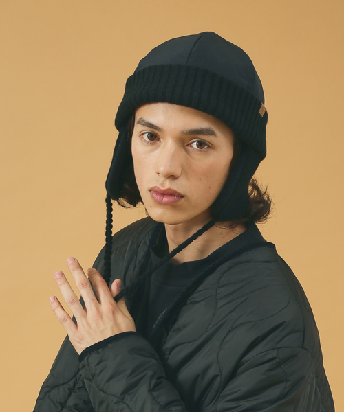 Ruben（ルーベン）の「【RUBEN/ルーベン】EARCOVER NYLON ROLL /イヤーカバーナイロンロールニットキャップ/ RUS-7148（キャップ・メンズ・ベージュ/ブラック/グレー・フリー）」の16枚目の写真