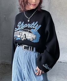 PAGEBOY | カージャガードショートプルオーバー(ニット/セーター)