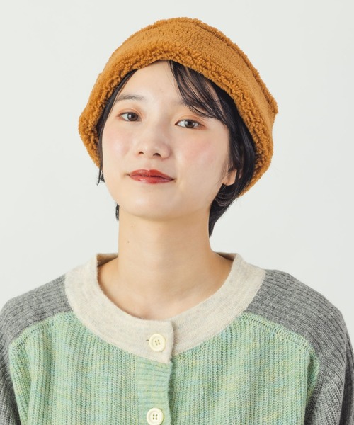 polka polka / ポルカポルカ ボアワッチ ボア 帽子 モコモコ boa WATCH