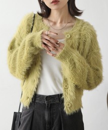 Chillfar | シャギーニットカーデ(カーディガン/ボレロ)