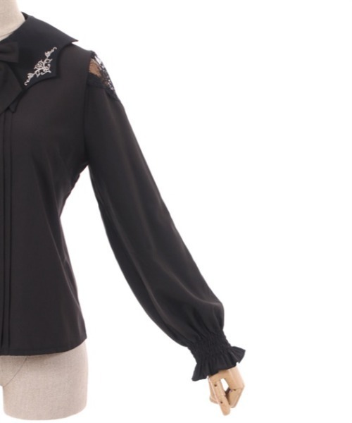 axes femme コウモリカラーイレヘムジャケット 黒色 コウモリカラーイレヘムジャケット | outlet | axes femme