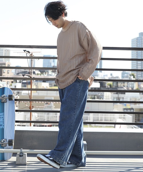 8(eight)(エイト)の「メッシュロンT(Tシャツ/カットソー・メンズ・ブラック/ブラウン/ベージュ・MEDIUM/LARGE)」の13枚目の写真
