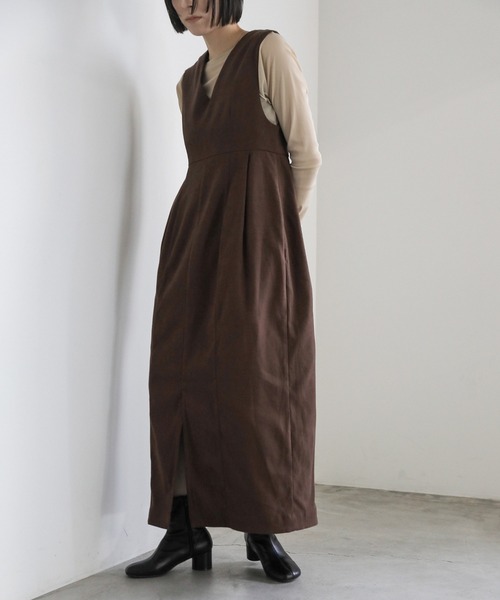 ★専用★手ぬぐいコクーンワンピース ★柿渋染★ ☆専用☆手ぬぐいコクーンワンピース ☆柿渋染☆