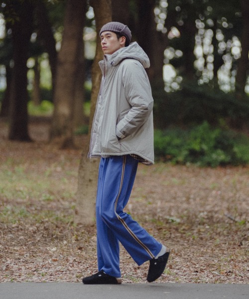 WHIMSIC（ウィムジック）の「【UNISEX/新色追加】サイドライントラックパンツ（その他パンツ・メンズ・ベージュ/ネイビー/ブラウン/ブラック/ブルー/レッド・FREE）」の14枚目の写真