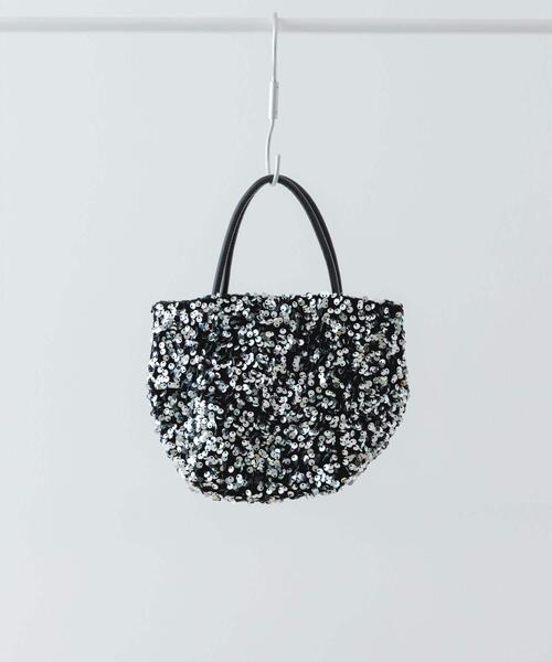 RODE SKO（ロデスコ）の「チェーン付きスパンコールバッグ（ショルダーバッグ・レディース・ブラック/ブラック系その他/ゴールド/シルバー/ピンク/レッド・ONE）」の5枚目の写真