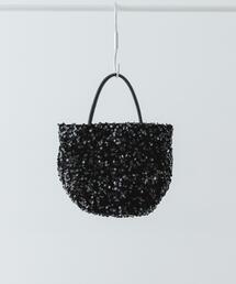 チェーン付きスパンコールバッグ