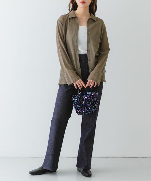 RODE SKO（ロデスコ）の「チェーン付きスパンコールバッグ（ショルダーバッグ・レディース・ブラック/ブラック系その他/ゴールド/シルバー/ピンク/レッド・ONE）」の12枚目の写真