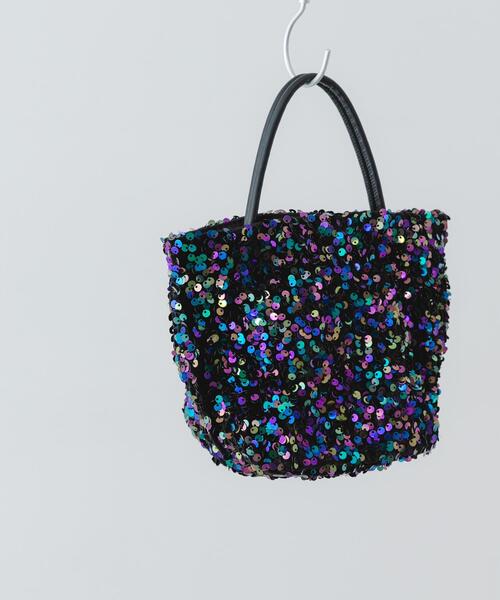 RODE SKO（ロデスコ）の「チェーン付きスパンコールバッグ（ショルダーバッグ・レディース・ブラック/ブラック系その他/ゴールド/シルバー/ピンク/レッド・ONE）」の15枚目の写真