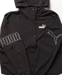 MLB インディアンズ ナイロンジャケット ハーフジップ PUMA  プーマ MLB インディアンズ ナイロンジャケット ハーフジップ PUMA