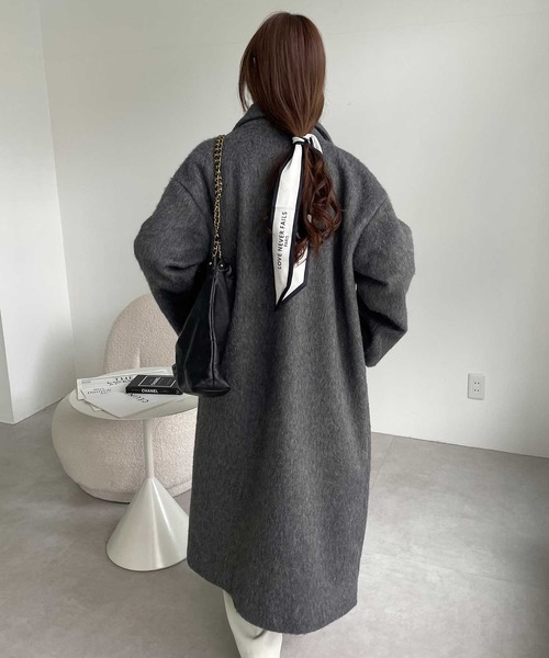 セール】シャギーロングチェスターコート（チェスターコート）｜GeeRA