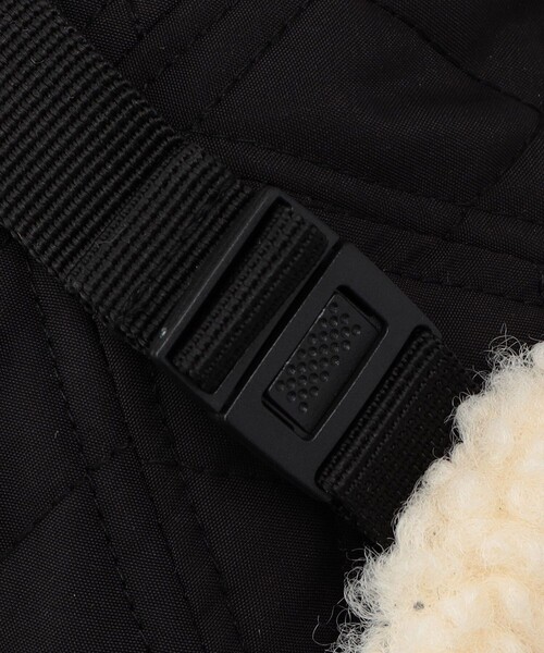 POLeR(ポーラー)の「POLeR × FREAK'S STORE/ポーラー × フリークスストア 別注 PUTTED FLAP CAP / パデット フラップキャップ(キャップ・メンズ・ベージュ/ブラック・ONE SIZE)」の9枚目の写真