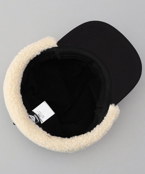 POLeR(ポーラー)の「POLeR × FREAK'S STORE/ポーラー × フリークスストア 別注 PUTTED FLAP CAP / パデット フラップキャップ(キャップ・メンズ・ベージュ/ブラック・ONE SIZE)」の10枚目の写真