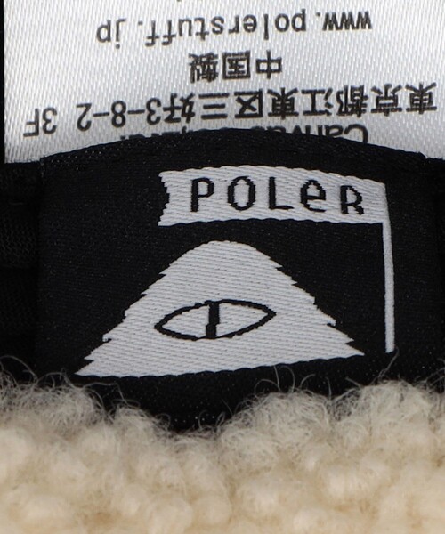 POLeR(ポーラー)の「POLeR × FREAK'S STORE/ポーラー × フリークスストア 別注 PUTTED FLAP CAP / パデット フラップキャップ(キャップ・メンズ・ベージュ/ブラック・ONE SIZE)」の11枚目の写真