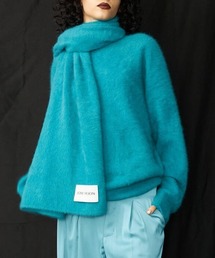 JOSE MOON | FOX KNIT STOLE/フォックスニットストール(ストール/ショール)