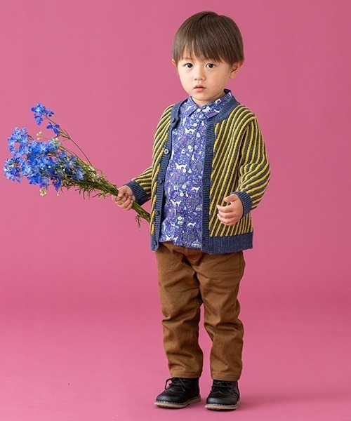 sense of wonder(センスオブワンダー)の「ツイル起毛パンツ(チノパンツ・キッズ・ネイビー/カーキ/キャメル・100cm/90cm/130cm/80cm/120cm/110cm)」の3枚目の写真