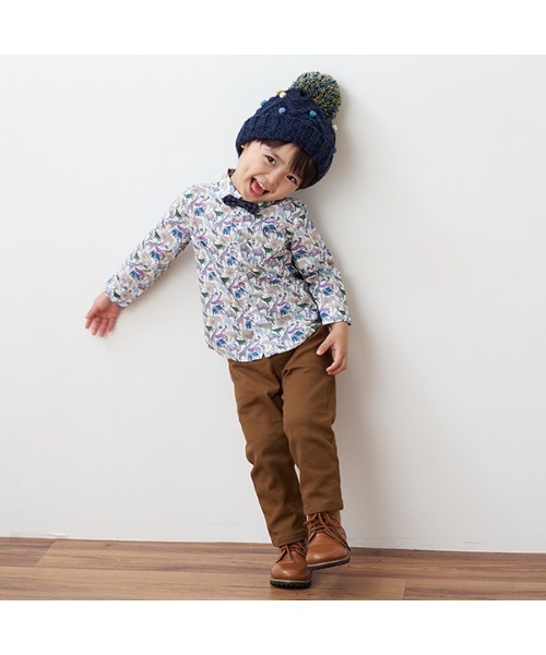 sense of wonder(センスオブワンダー)の「ツイル起毛パンツ(チノパンツ・キッズ・ネイビー/カーキ/キャメル・100cm/90cm/130cm/80cm/120cm/110cm)」の12枚目の写真