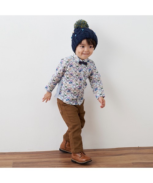sense of wonder(センスオブワンダー)の「ツイル起毛パンツ(チノパンツ・キッズ・ネイビー/カーキ/キャメル・100cm/90cm/130cm/80cm/120cm/110cm)」の18枚目の写真