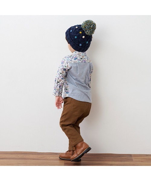 sense of wonder(センスオブワンダー)の「ツイル起毛パンツ(チノパンツ・キッズ・ネイビー/カーキ/キャメル・100cm/90cm/130cm/80cm/120cm/110cm)」の5枚目の写真