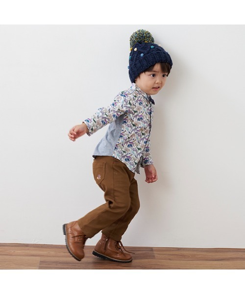 sense of wonder(センスオブワンダー)の「ツイル起毛パンツ(チノパンツ・キッズ・ネイビー/カーキ/キャメル・100cm/90cm/130cm/80cm/120cm/110cm)」の10枚目の写真